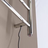 Elektrische Handdoekradiator Sapho Redondo 60x150 cm 130W Chroom