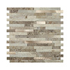 Mozaïek Isodeco Steenstrip Zelfklevend 29.2x29.7 cm Taupe Beige Mix (Prijs Per Stuk)