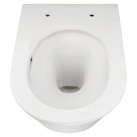 Wandcloset Wiesbaden Vesta Rimless Tornado Flush Mat Wit