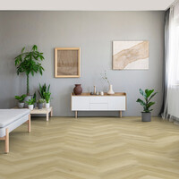 Vloertegel Bobeau Nakuru 12.3 x 61.5 cm 7.5 mm PVC Houtlook Mat Beige (Prijs per M2)