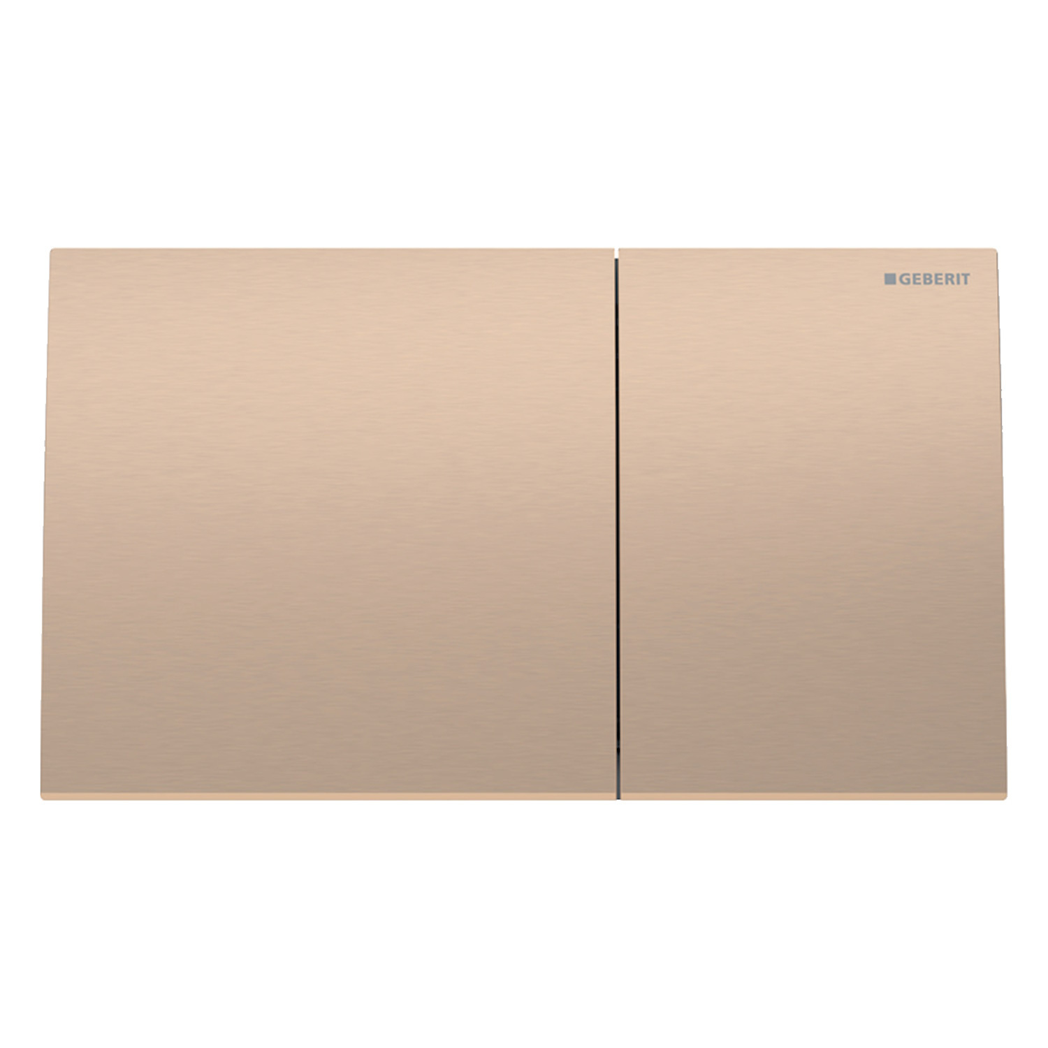 Geberit Drukplaat Sigma 70 Frontbediening 2-toets RVS Roodgoud