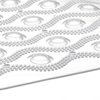 Veiligheidsmat Sealskin Drip 55x55 cm Transparant