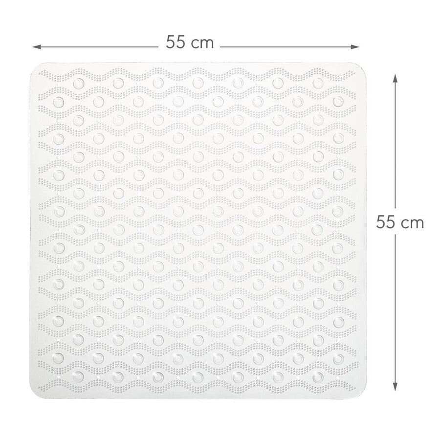 Veiligheidsmat Sealskin Drip 55x55 cm Transparant