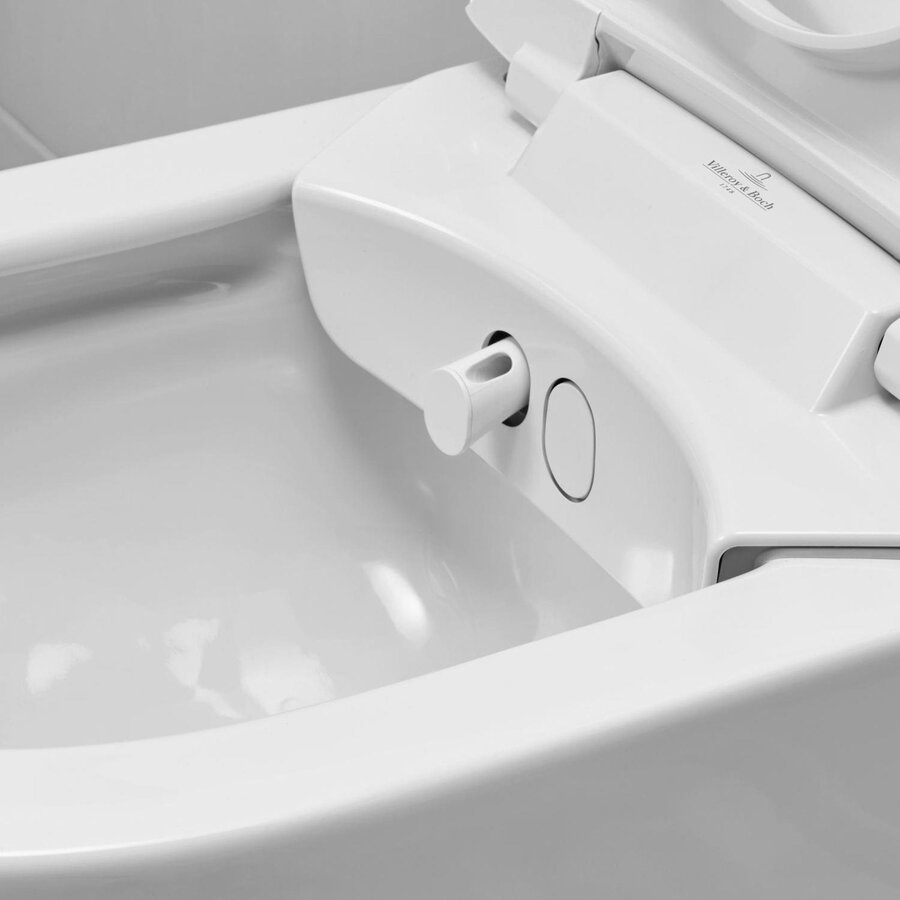 Villeroy & Boch Viclean I200 Douche WC Randloos Directflush CeramicPlus Mat Zwart