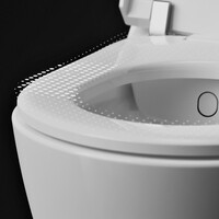 Villeroy & Boch Viclean I200 Douche WC Randloos Directflush CeramicPlus Mat Zwart