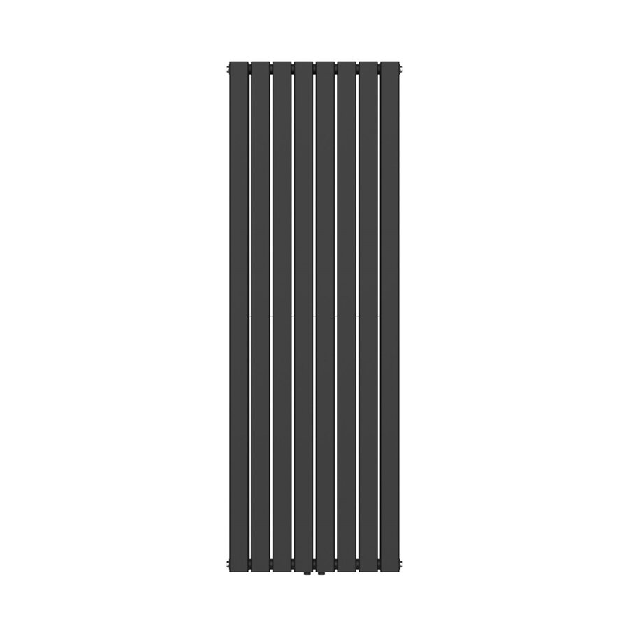 Radiator BWS Busso Verticaal Vierkant Dubbelzijdig 180x608 cm Zwart
