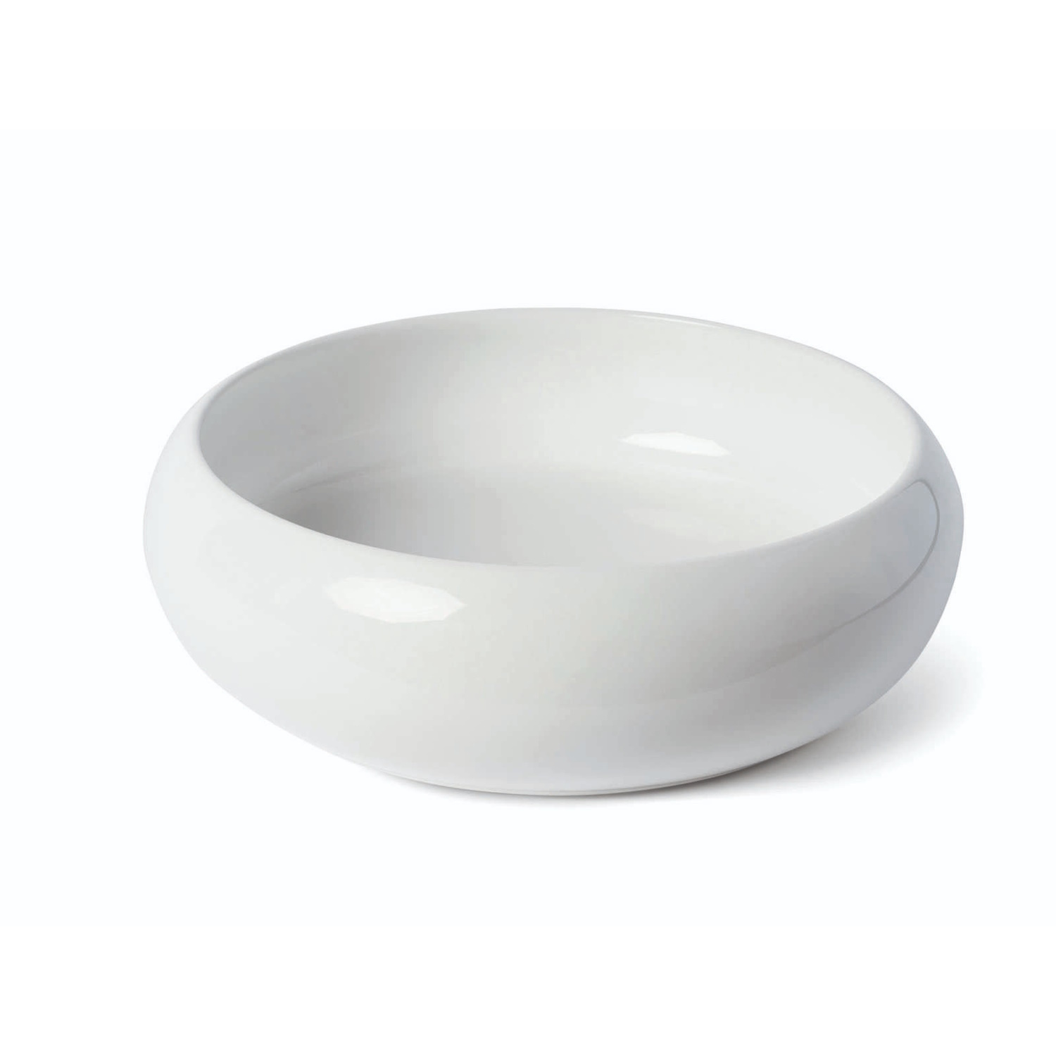 Waskom Luca Sanitair Ceramics Rond 41,5x41,5x12 Keramiek Glans Wit Luca Sanitair