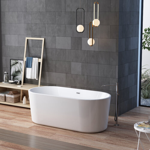 Vrijstaand Bad Sanilux Star Met Dunne Rand 170 cm Wit 