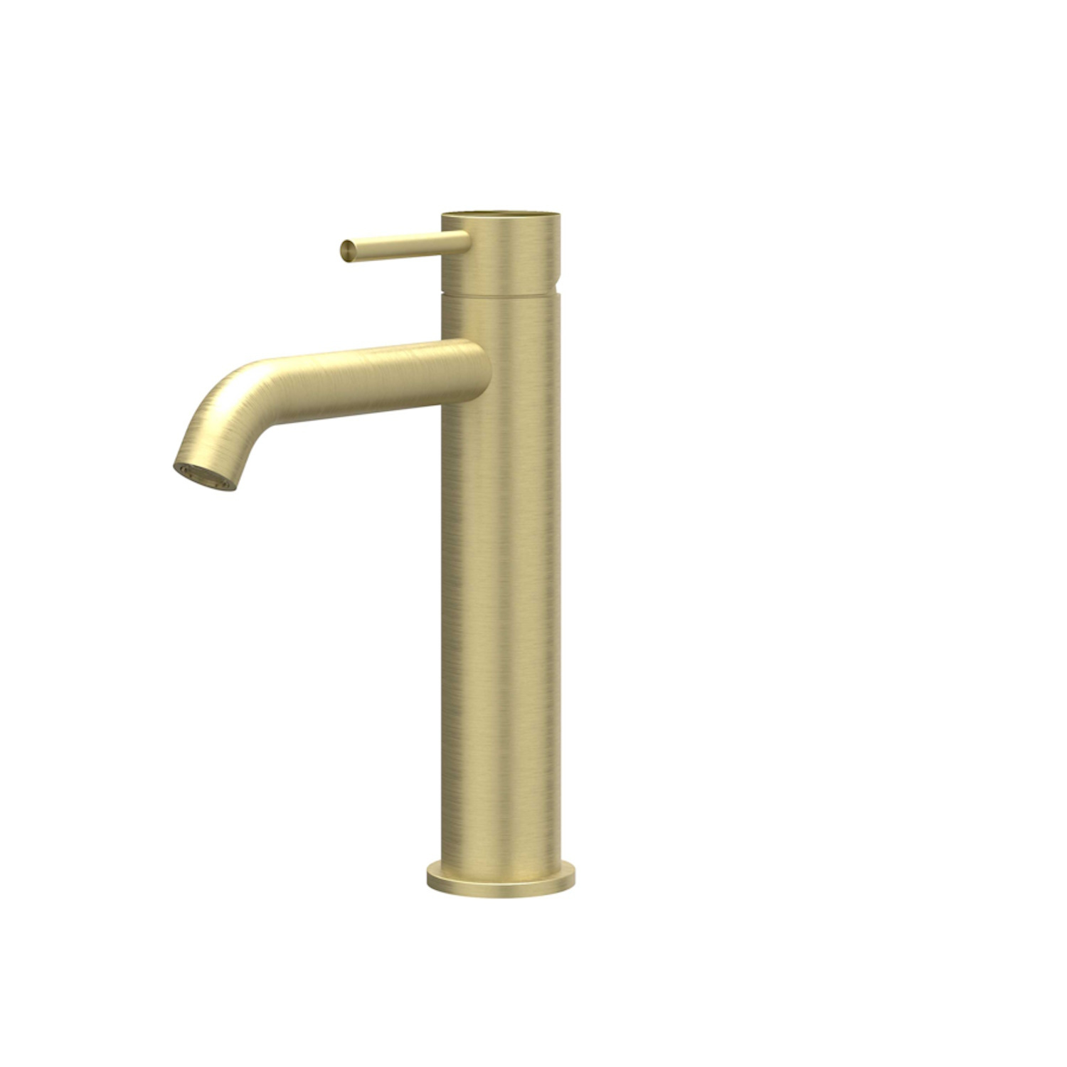 Wastafelkraan IVY Concord Model M Coldstart RVS316 Geborsteld Mat Goud PVD IVY