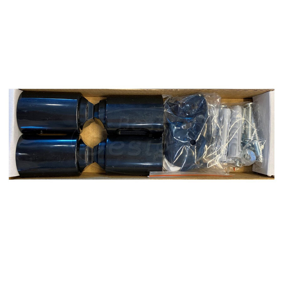 Best-Design service (ter vervanging) los bevestigingset tbv."Zero-Black" Radiator