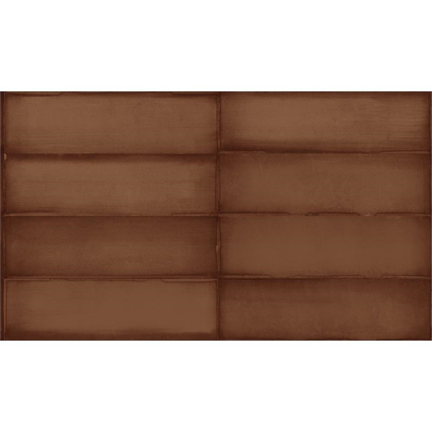 Wandtegel Estudio Ghent Copper Matt 6.9x24 cm Estudio