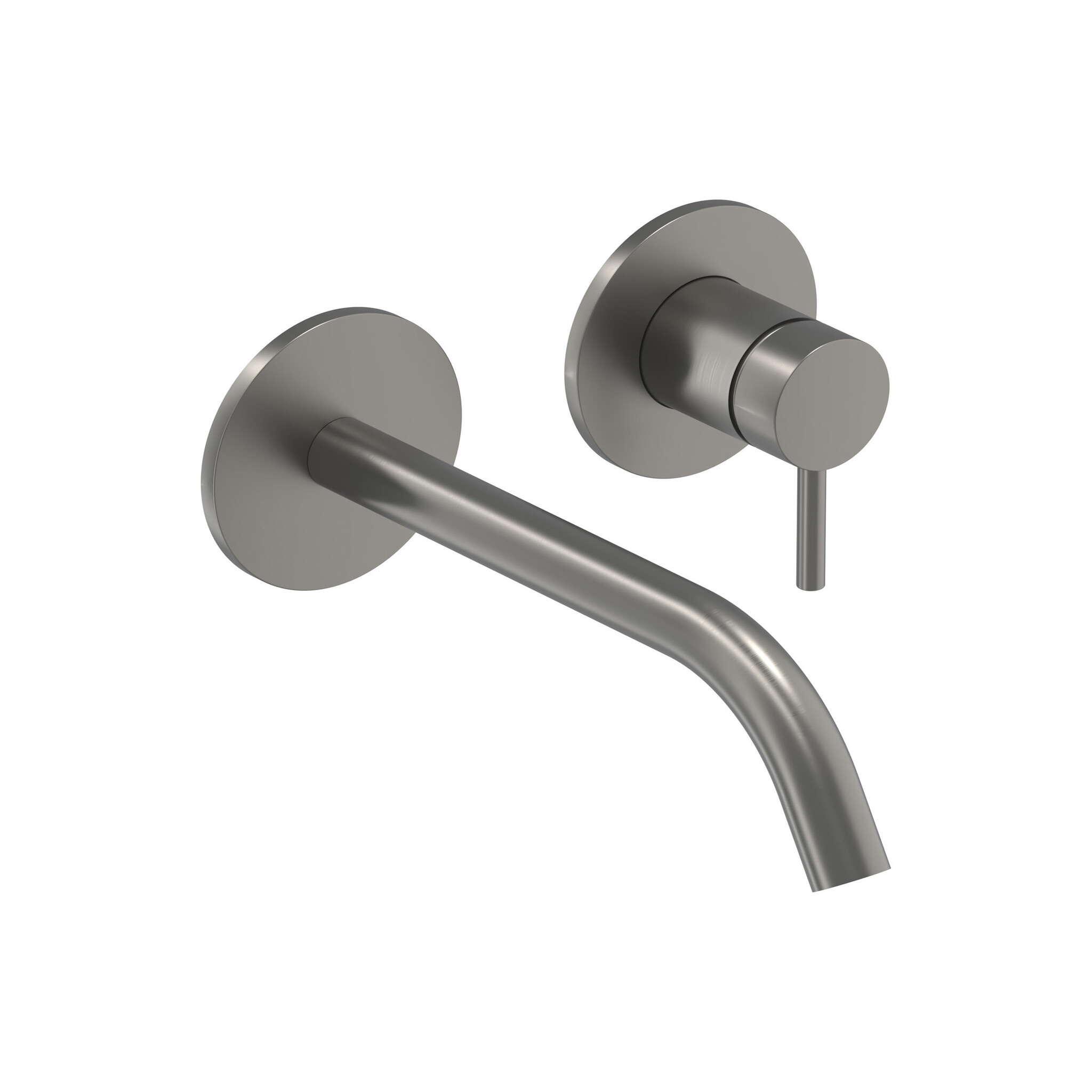 Inbouw Wastafelmengkraan IVY Bond 2-gats Coldstart Geborsteld Metal Black PVD IVY