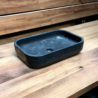 Waskom Casajoy Bold 55x36x12cm Natuursteen Rechthoek