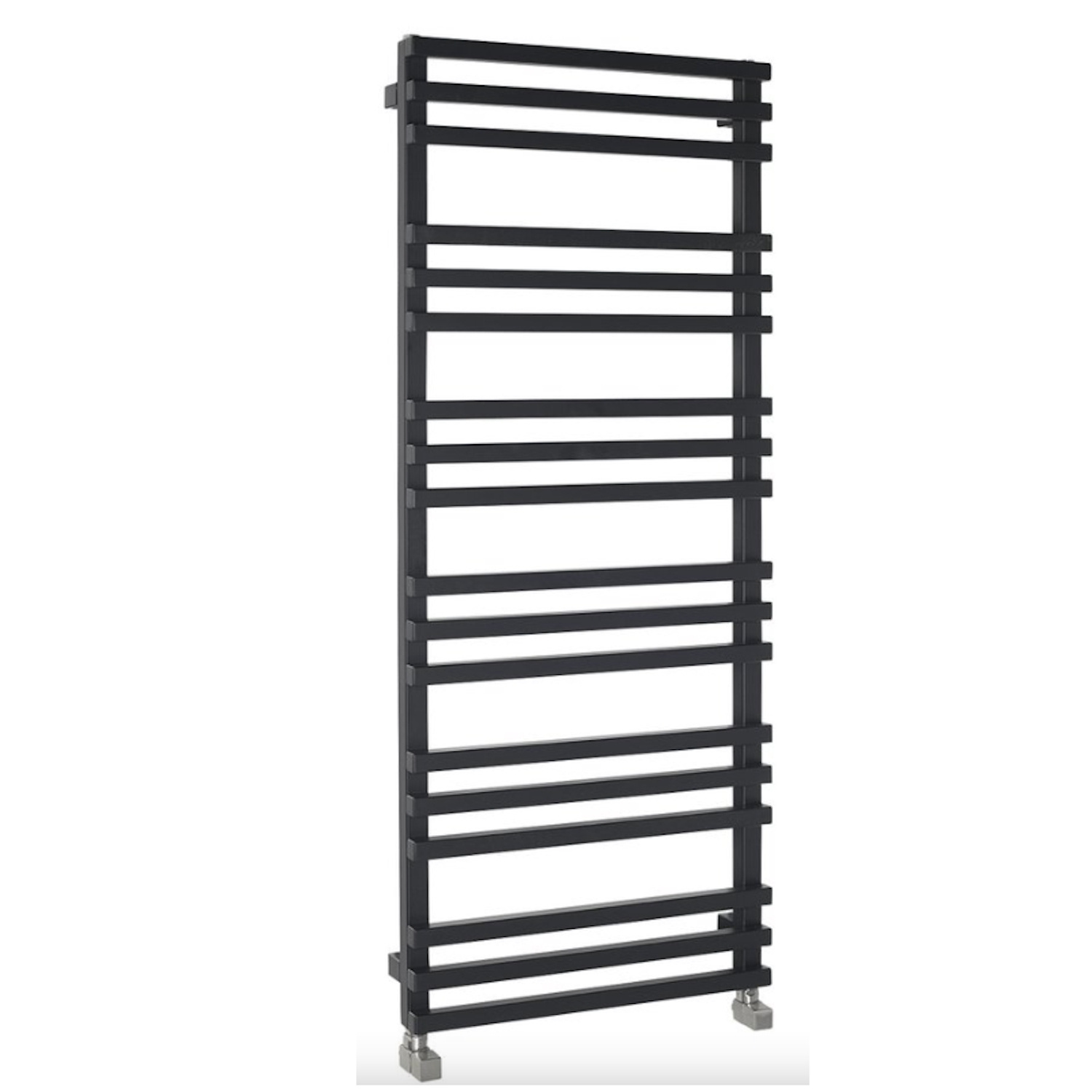 Designradiator Sapho Fantina Recht 50x121,5 cm 495W Mat Zwart Sapho