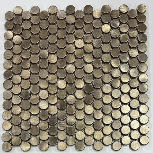 BWS Goud Mozaiek Rond 30 x 30 CM (prijs per stuk) 