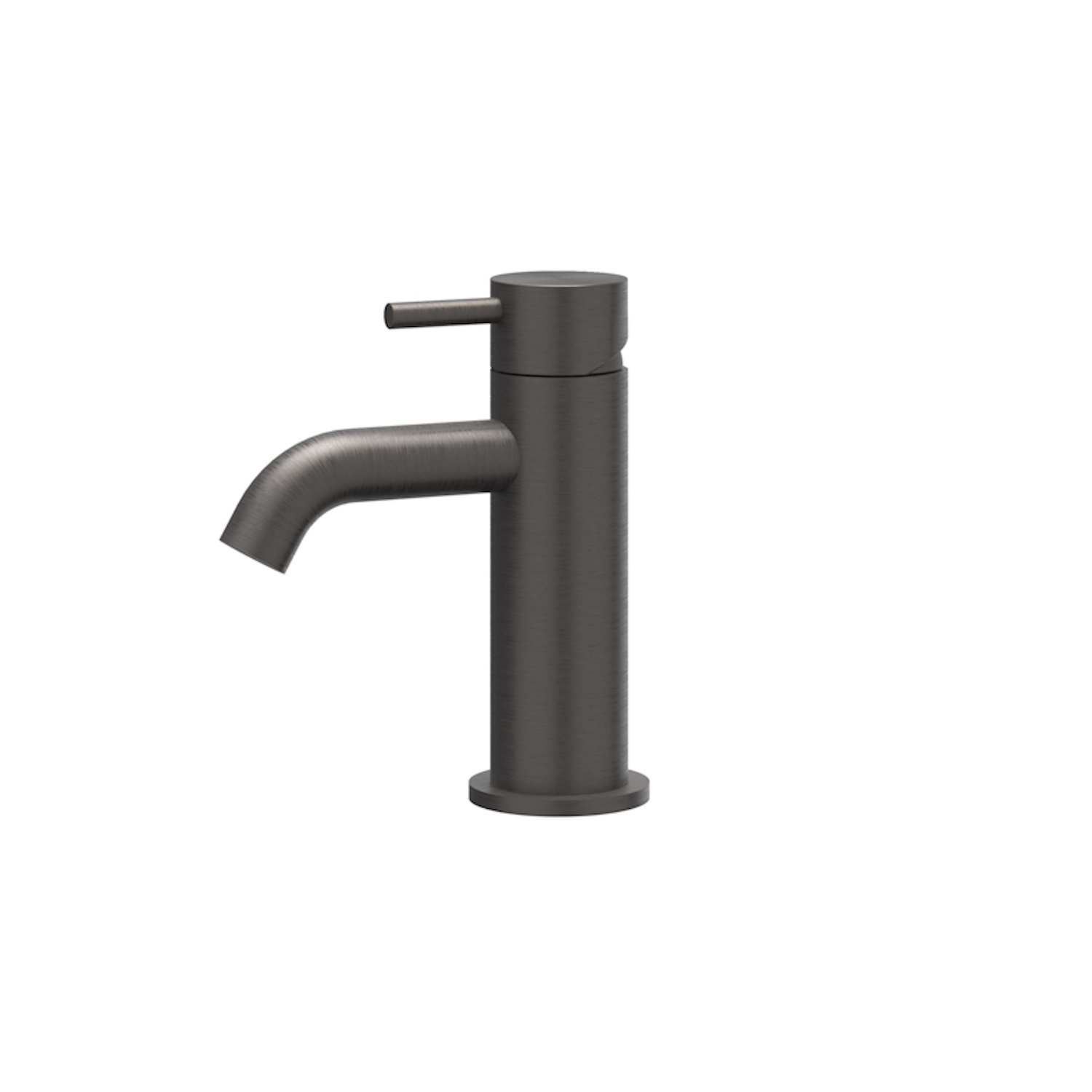 Wastafelkraan IVY Concord Model S Coldstart RVS316 Geborsteld Carbon Black PVD IVY