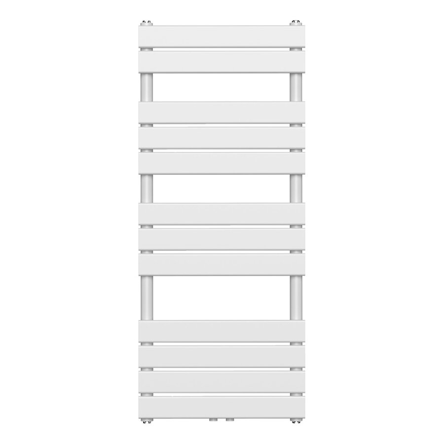 Handdoekradiator BWS Ress Middenaansluiting 681W 120x50 cm Wit