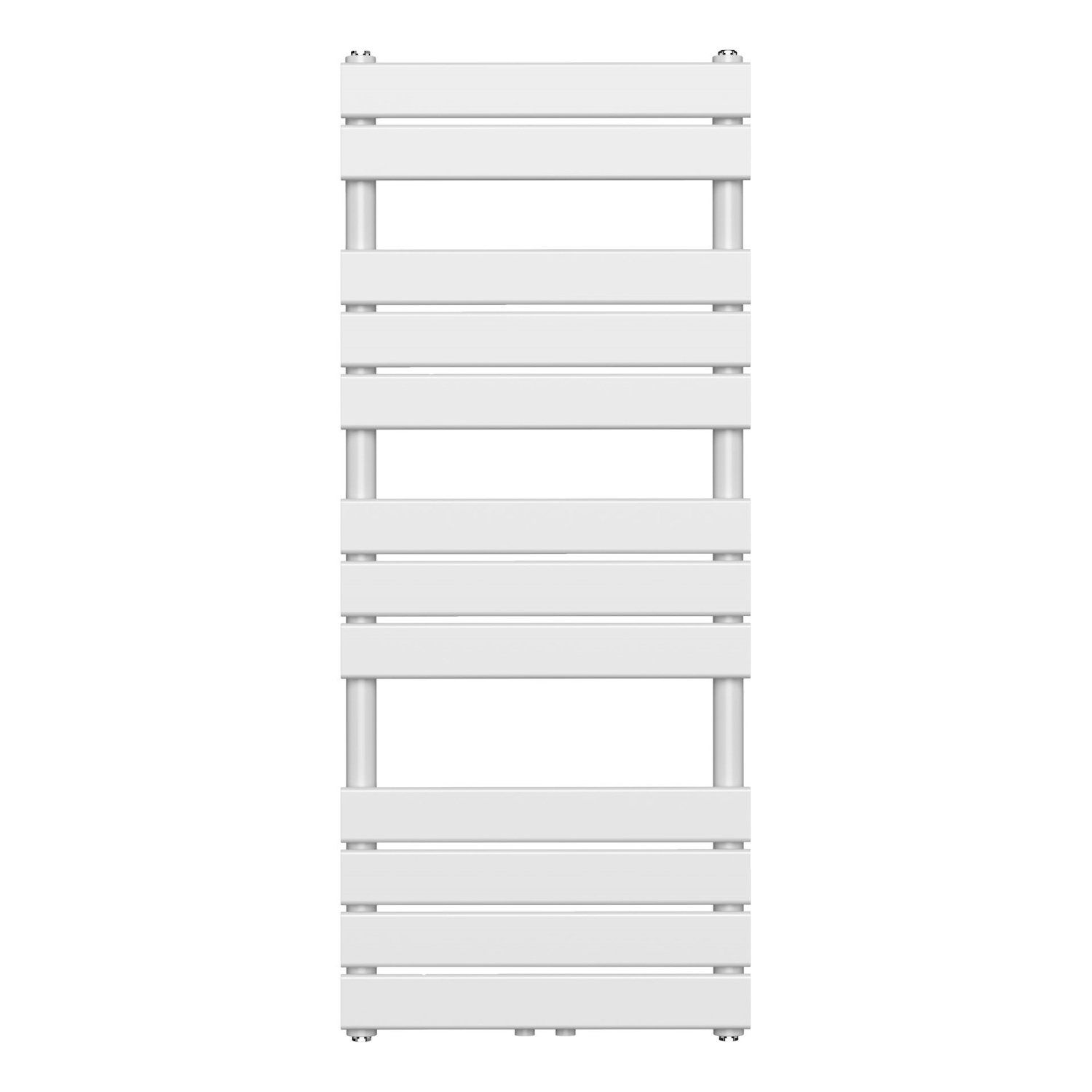 Handdoekradiator BWS Ress Middenaansluiting 681W 120x50 cm Wit Boss & Wessing