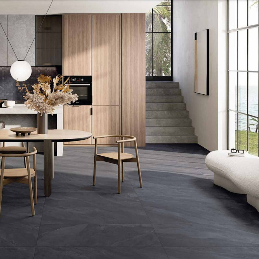 Vloertegel Alfalux Atlantis 60x120 cm Lava 9 mm (Prijs per M2)