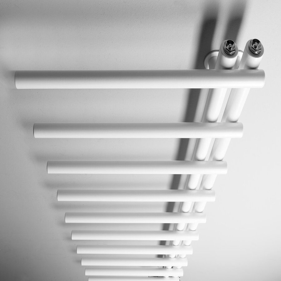 Designradiator Sapho Justina 50x124,6 cm 340W Mat Wit