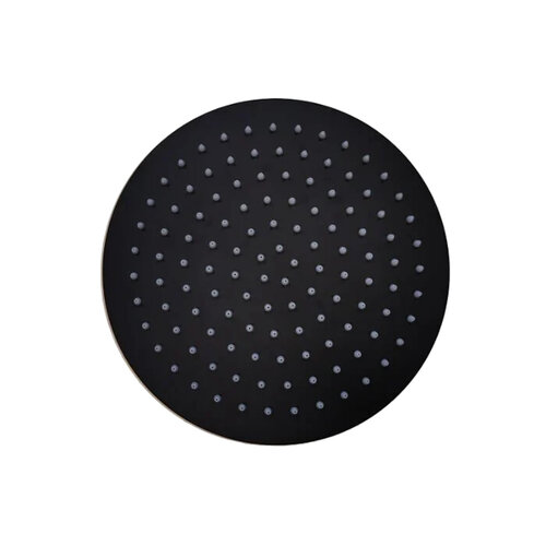Hoofddouchekop Sanilux Disk Rond 20 cm Mat Zwart 