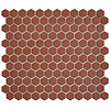 Mozaiek Tegel Hexagon 26x30 cm Mat Terra Cotta (Prijs per 0.78 M2)