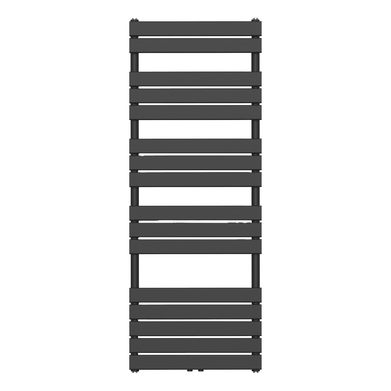 Handdoekradiator BWS Ress Middenaansluiting 160x60 cm Zwart Boss & Wessing