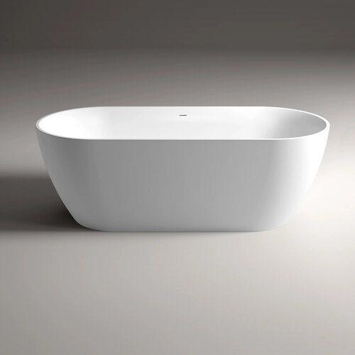 Vrijstaand Bad Sanilux Moon 180 cm Glans Wit 