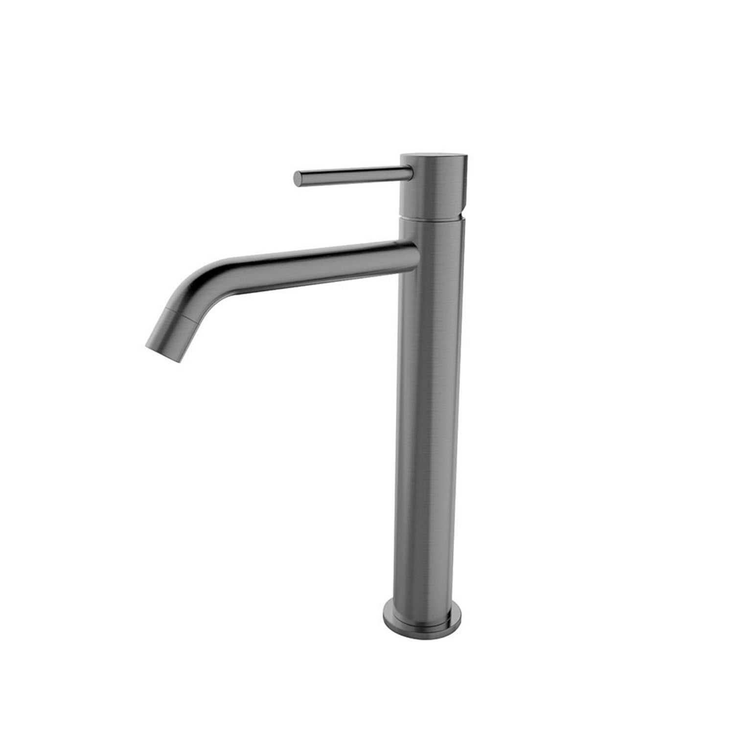 Wastafelmengkraan Hoog BWS Uitloop 19.5 cm 1-hendel Gunmetal Boss & Wessing