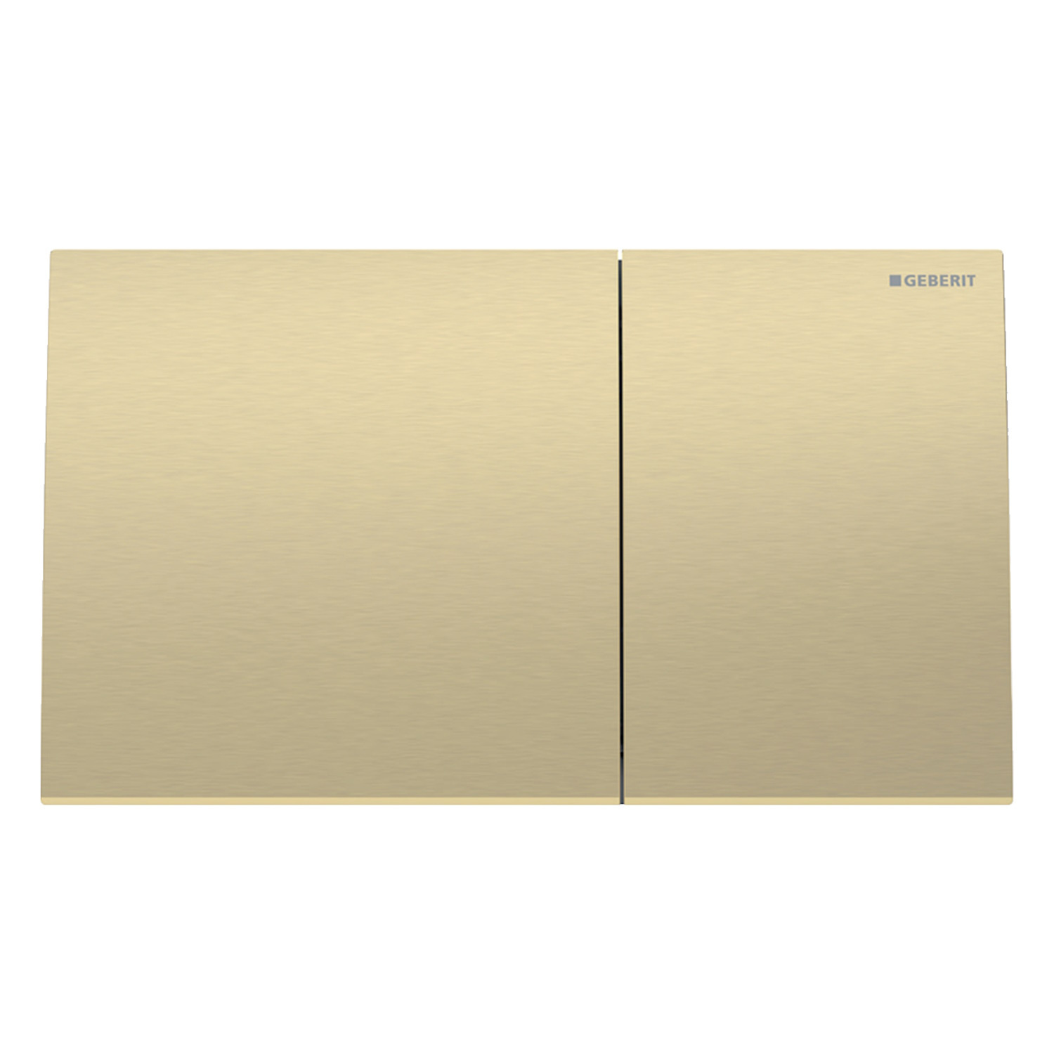 Geberit Drukplaat Sigma 70 Frontbediening 2-toets RVS Messing