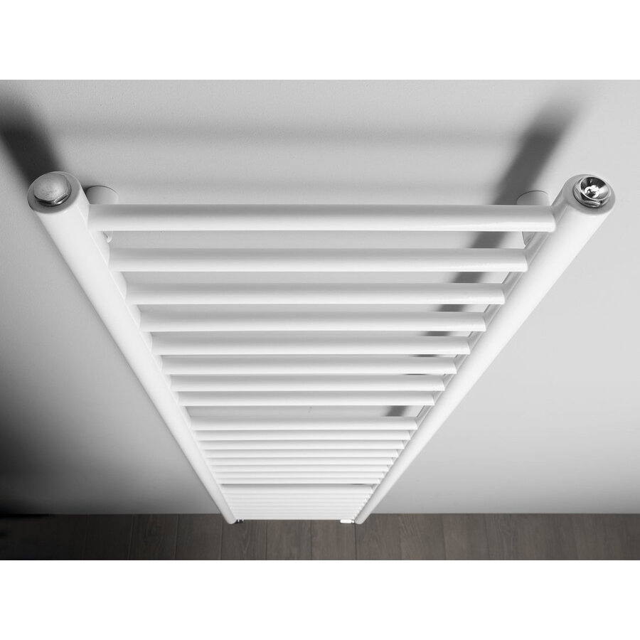 Handdoekradiator Sapho Dina Recht 40x156 cm Mat Wit