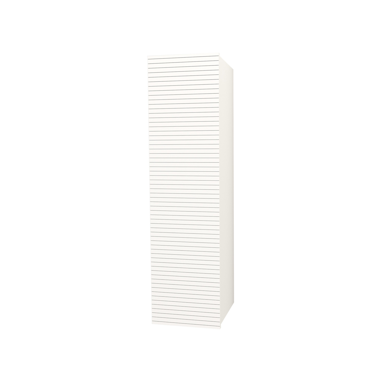 Kolomkast BWS Elite 35x35x135 cm 1 Deur Mat Wit Boss & Wessing
