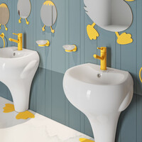 Zeephouder BWS Ducky Geel