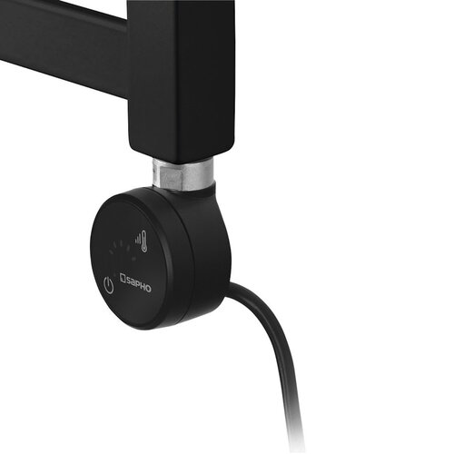 Elektrisch Thermostaat Radiator MOA 400W tbv Handdoekradiator Sapho Dorlion Mat Zwart 