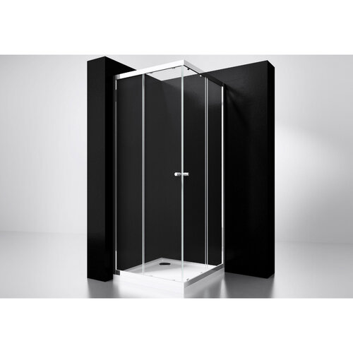 Best-Design "Project" Douche Hoekinstap 100x100x190cm Glas 5mm Aluminium Profiel 