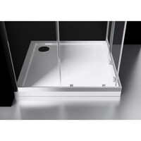 Best-Design "Project" Douche Hoekinstap 100x100x190cm Glas 5mm Aluminium Profiel