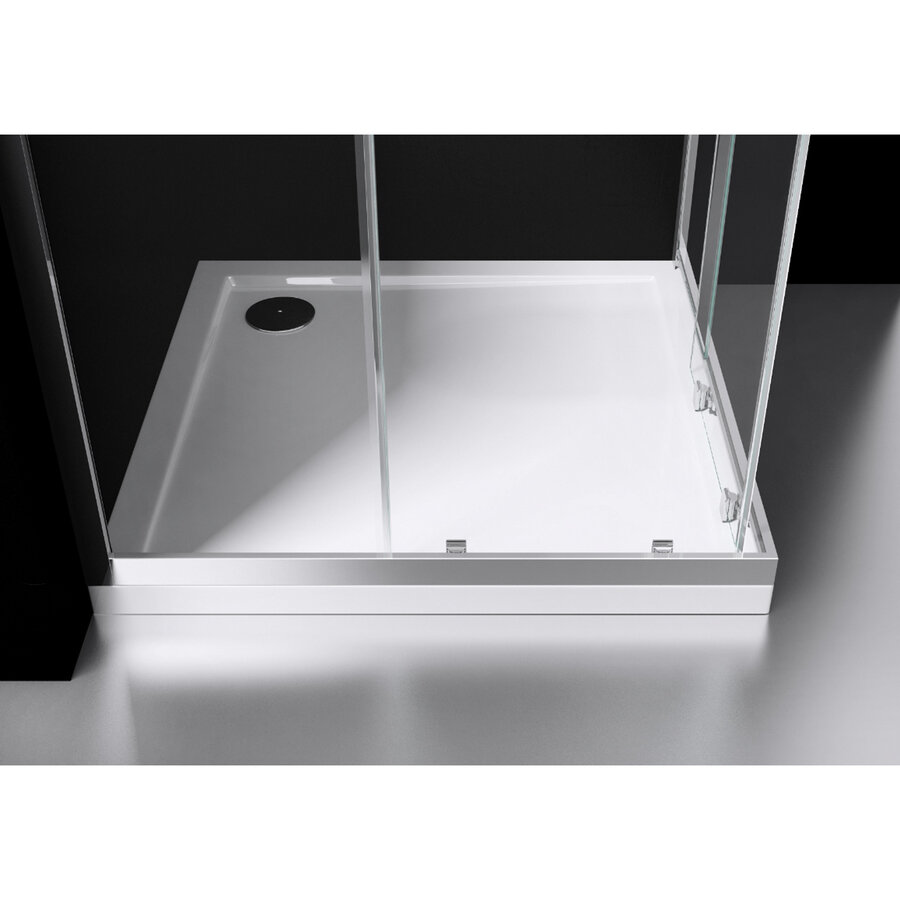 Best-Design "Project" Douche Hoekinstap 100x100x190cm Glas 5mm Aluminium Profiel