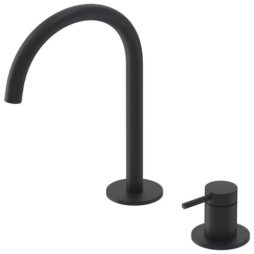 Wastafelkraan IVY Bond Coldstart 2-gats Mat Zwart PED 