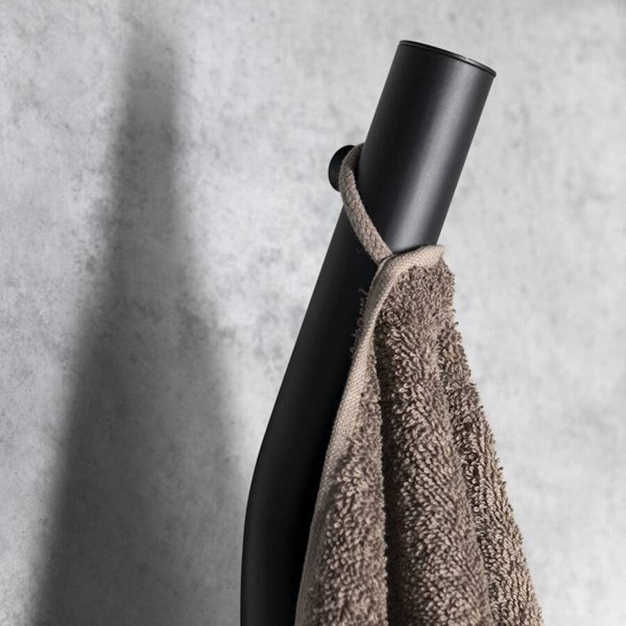 Elektrische Radiator Sapho Duopasso Met Timer 12,2x170 cm 45W Mat Zwart