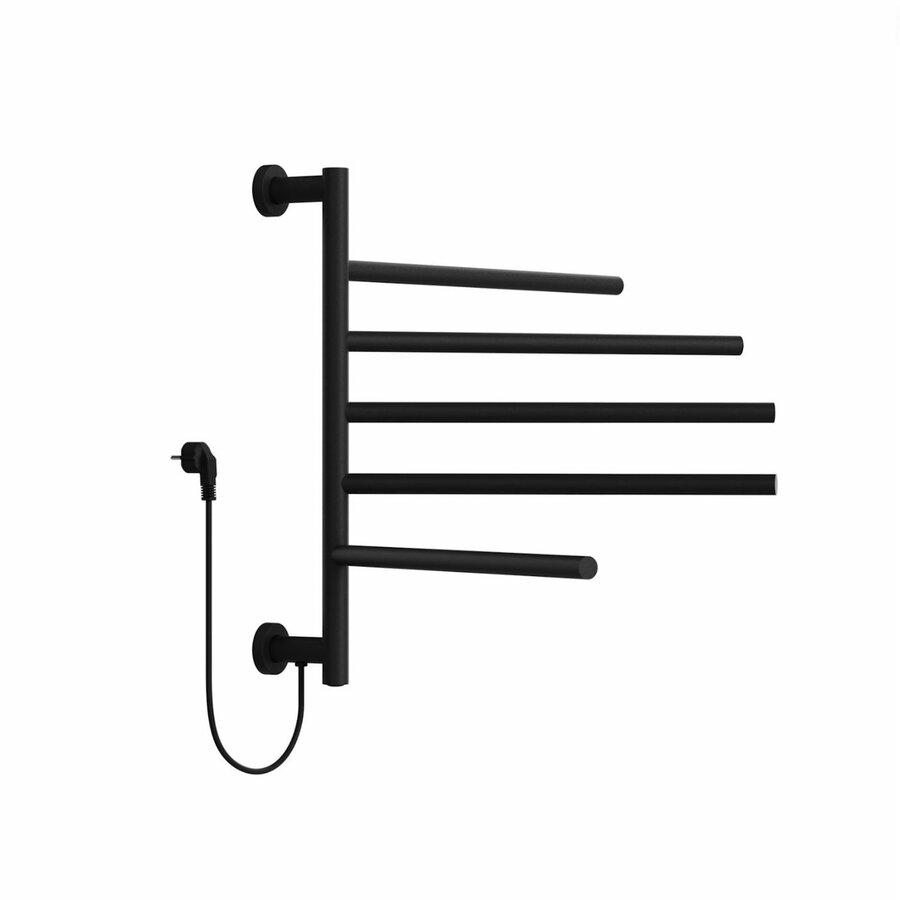 Elektrische Radiator Best Design Hover 62.2x51.6 cm 75W Mat Zwart