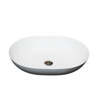 Waskom Loutro Paolo M Rechthoek 52x38x11 cm Mat Wit