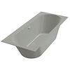 XenZ Ligbad Beterbad Xenz Madeira 160x75 cm Inclusief Badpoten Cement