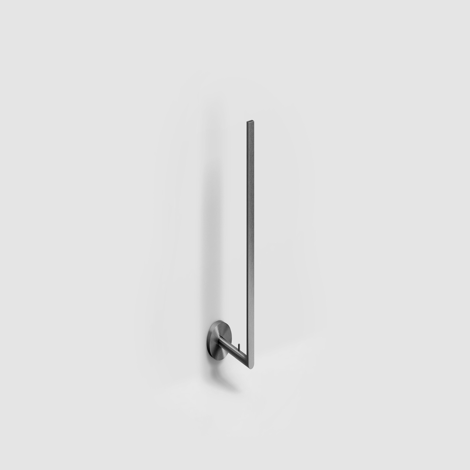Reserverolhouder Clou Flat voor 3 Rollen Gunmetal Geborsteld PVD Clou
