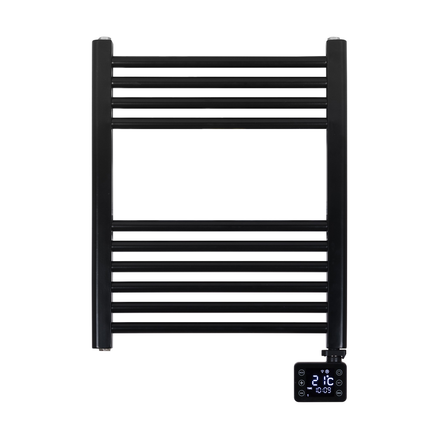 Elektrische Handdoekradiator Eurom Sani Towel 400W 70x50 cm Met Wifi Zwart Eurom