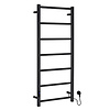 Smedbo Elektrische Handoekradiator Smedbo Dry 50 x 121cm Mat Zwart