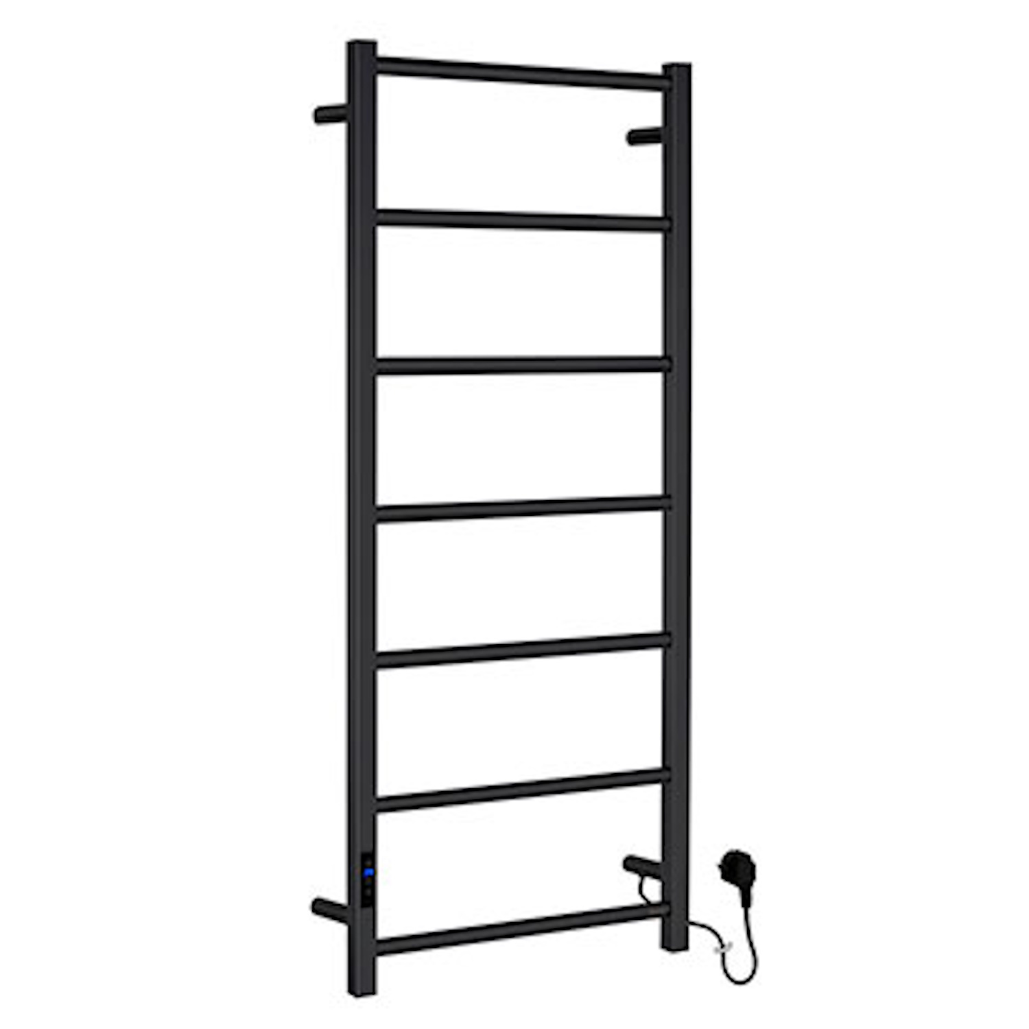 Elektrische Handoekradiator Smedbo Dry 50 x 121 cm Mat Zwart Smedbo