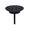 Afvoerplug Wiesbaden Rooster 5/4 Mat Zwart
