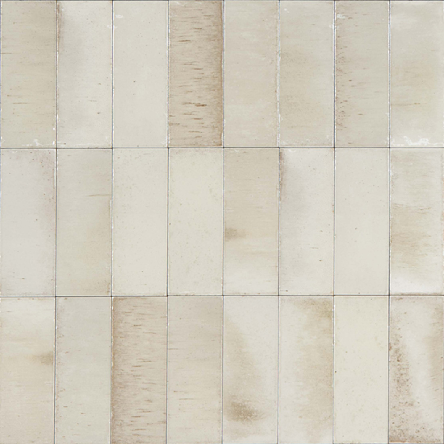 Wandtegel Ragno Gleeze 7.5x20 cm 10 mm Glans Beige Ragno