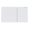 Geberit Drukplaat Geberit Sigma 70 Frontbediening 2-toets RVS Mat Wit