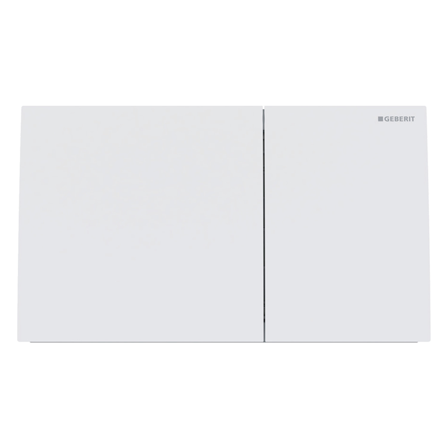 Geberit Drukplaat Sigma 70 Frontbediening 2-toets RVS Mat Wit